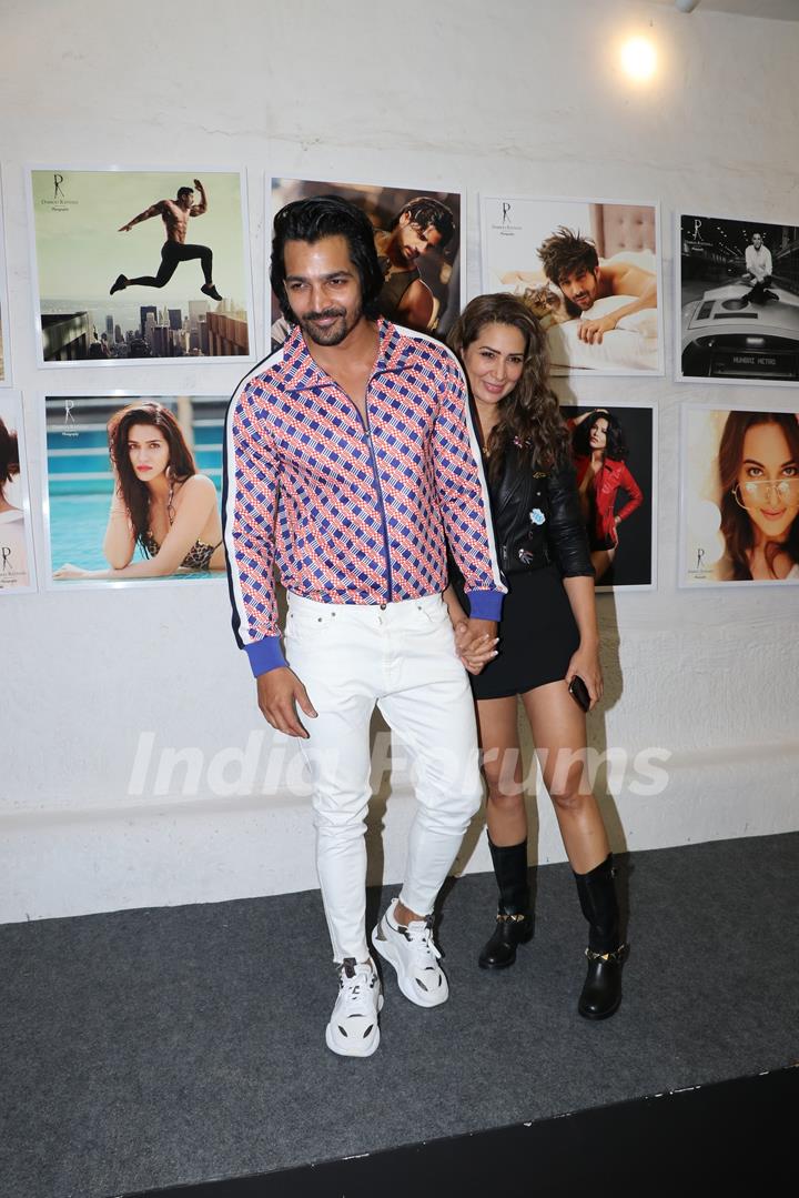 Harshvardhan Rane and Kim Sharma at Dabboo Ratnani calendar 2019 launch