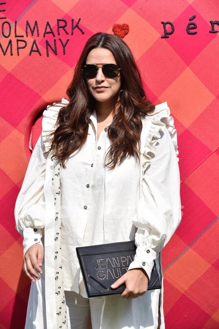 Neha Dhupia at Lakme Fashion Week Day 2