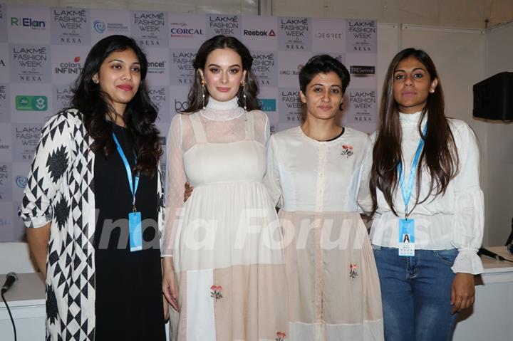 Evelyn Sharma at Lakme Fashion Week Day 2