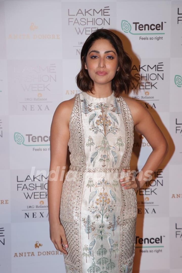 Yami Gautam at Lakme Fashion Week Day 2