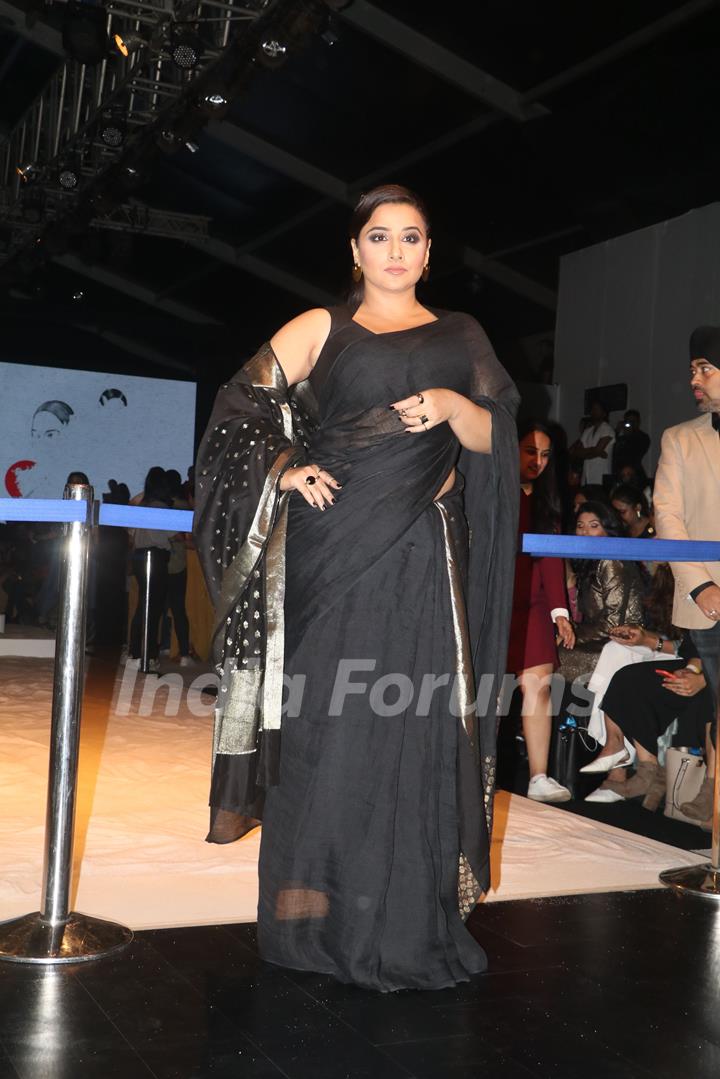 Vidya Balan at 'Lakme Fashion Week'