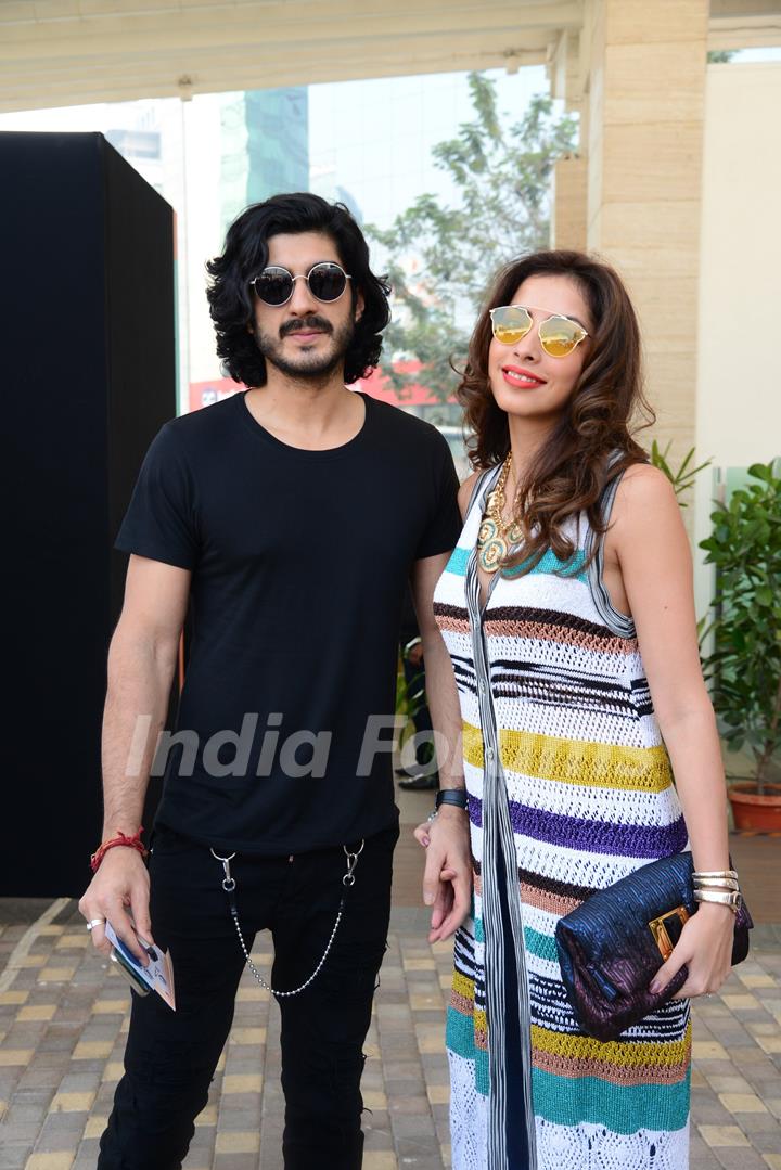 Mohit Marwah snapped at Lakme Fashion Week