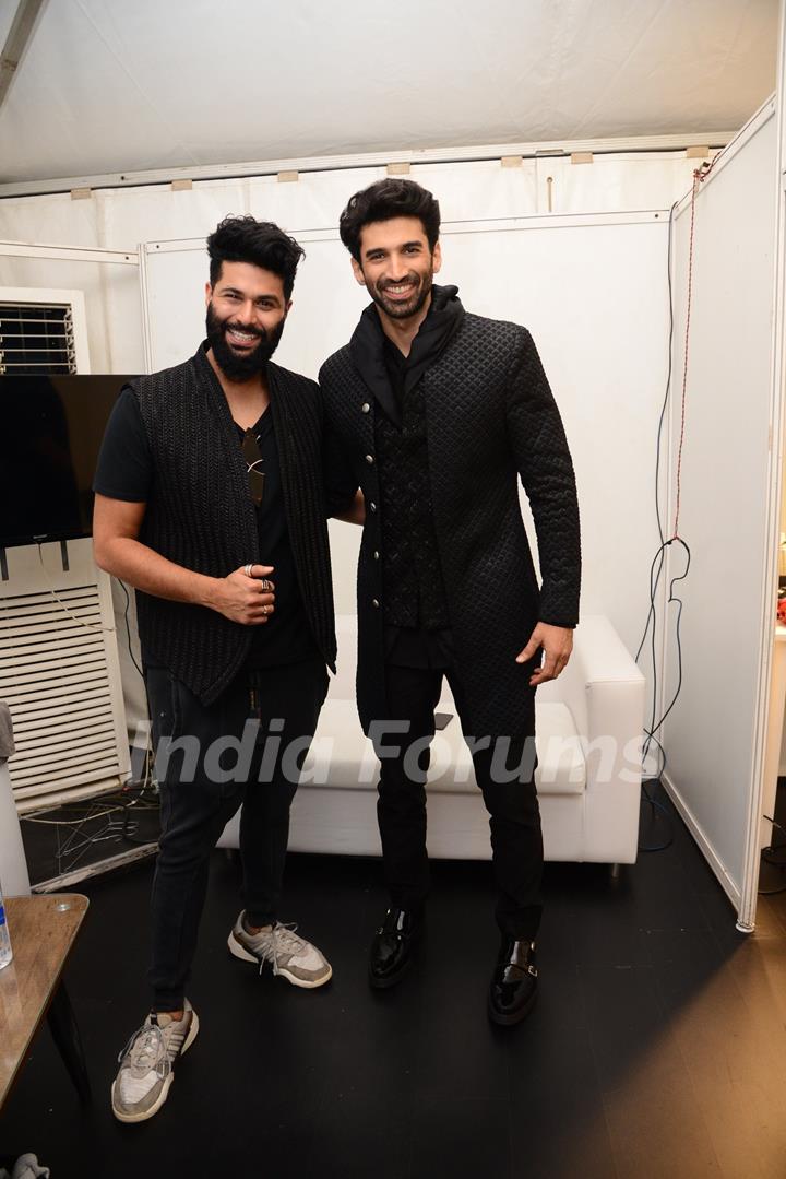 Aditya Roy Kapur snapped at Lakme Fashion Week