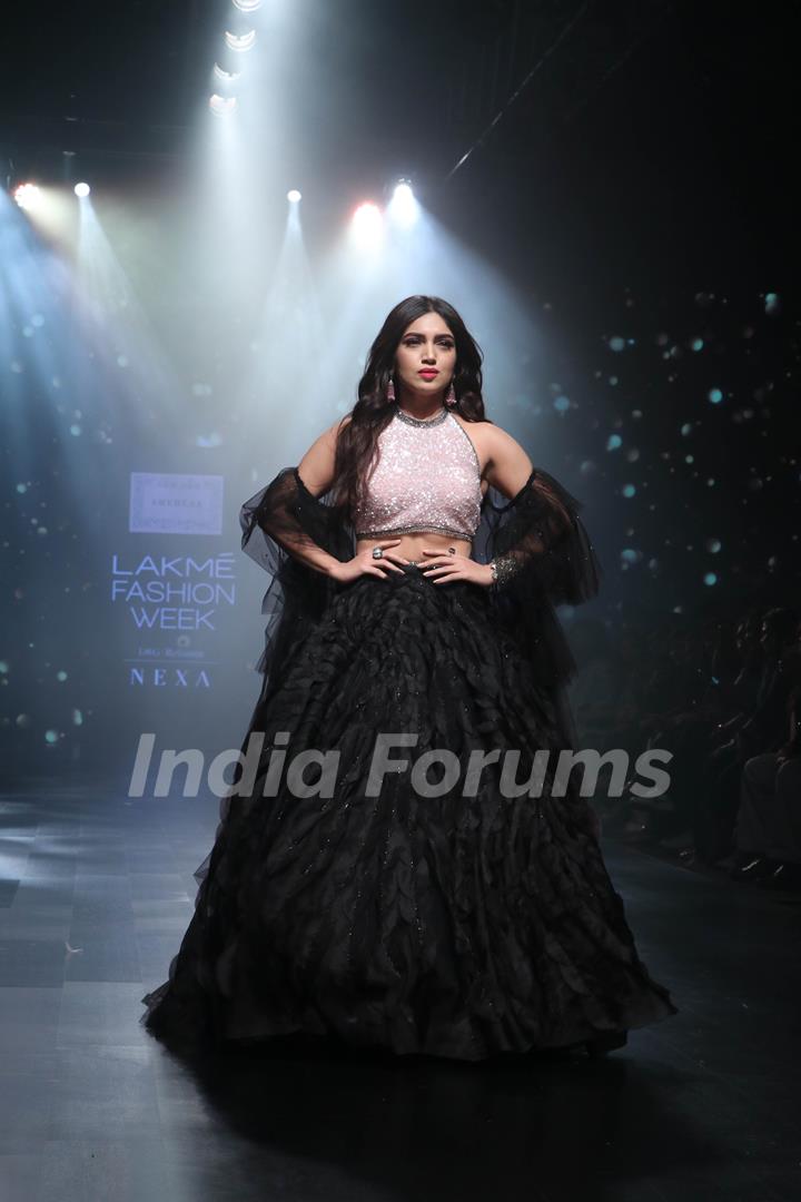 Bhumi Pednekar snapped at Lakme Fashion Week