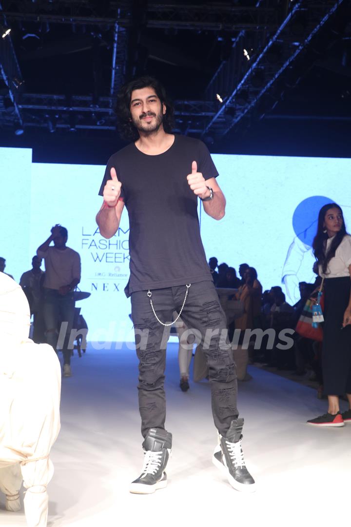 Mohit Marwah snapped at Lakme Fashion Week