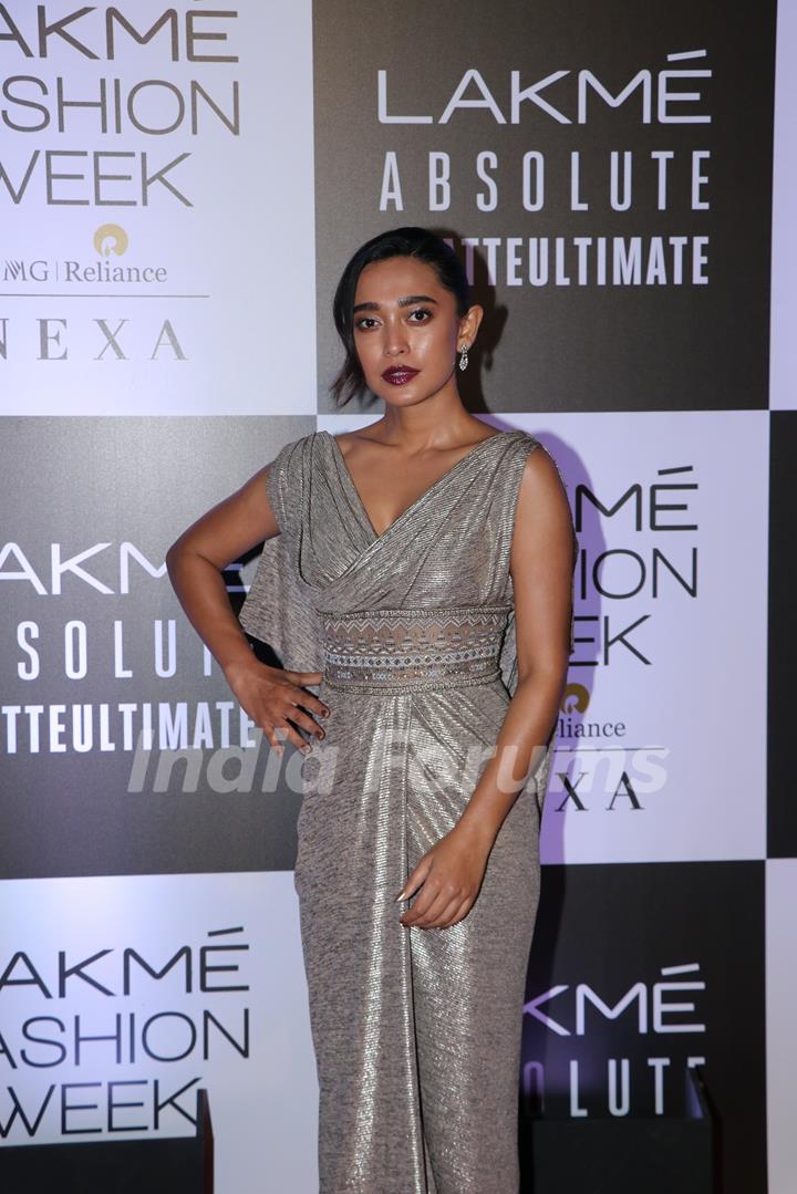 Sayani Gupta snapped at Lakme Fashion Week