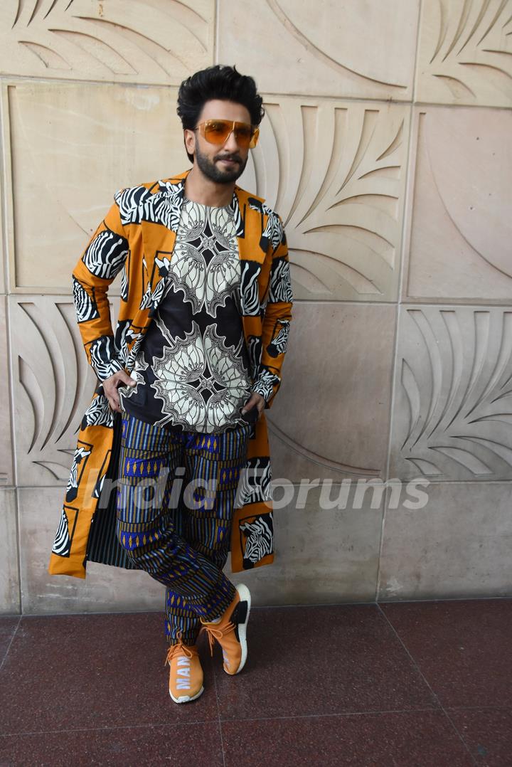 Ranveer - Alia snapped during Promotions of Gully Boy