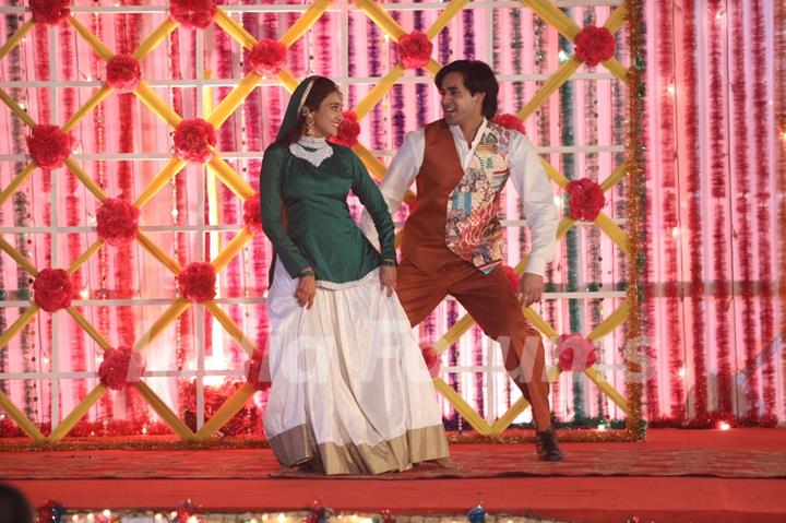 Sangeet ceremony pictures of Sameer and Naina from Yeh Un Dinon Ki Baat Hai