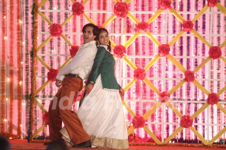 Sangeet ceremony pictures of Sameer and Naina from Yeh Un Dinon Ki Baat Hai