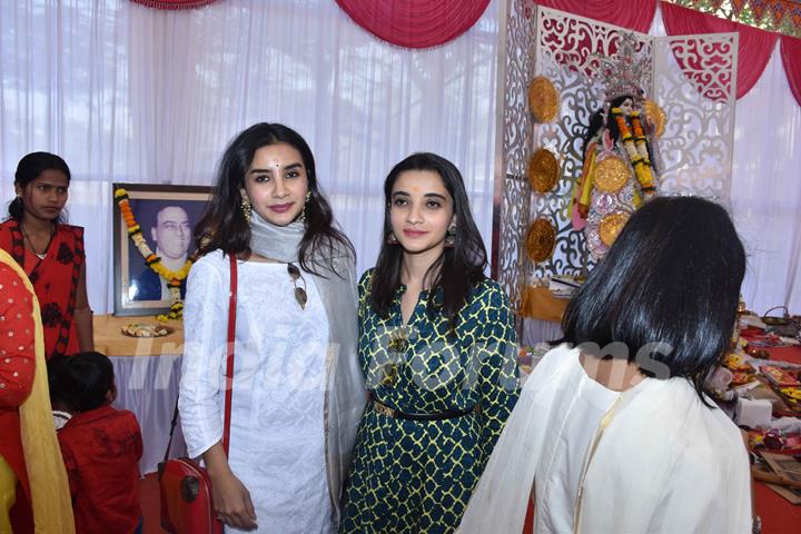 Patralekha at Anurag Basu's Saraswati Pooja