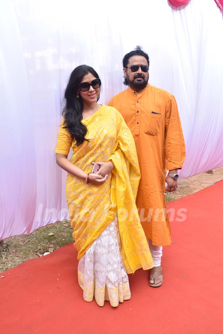 Sakshi Tanwar at Anurag Basu's Saraswati Pooja