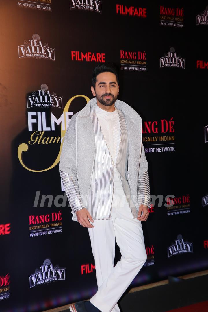 Ayushmann Khurrana attend Filmfare Awards