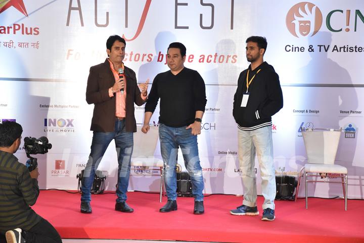 Ahmed Khan snapped at CINTAA Act Fest