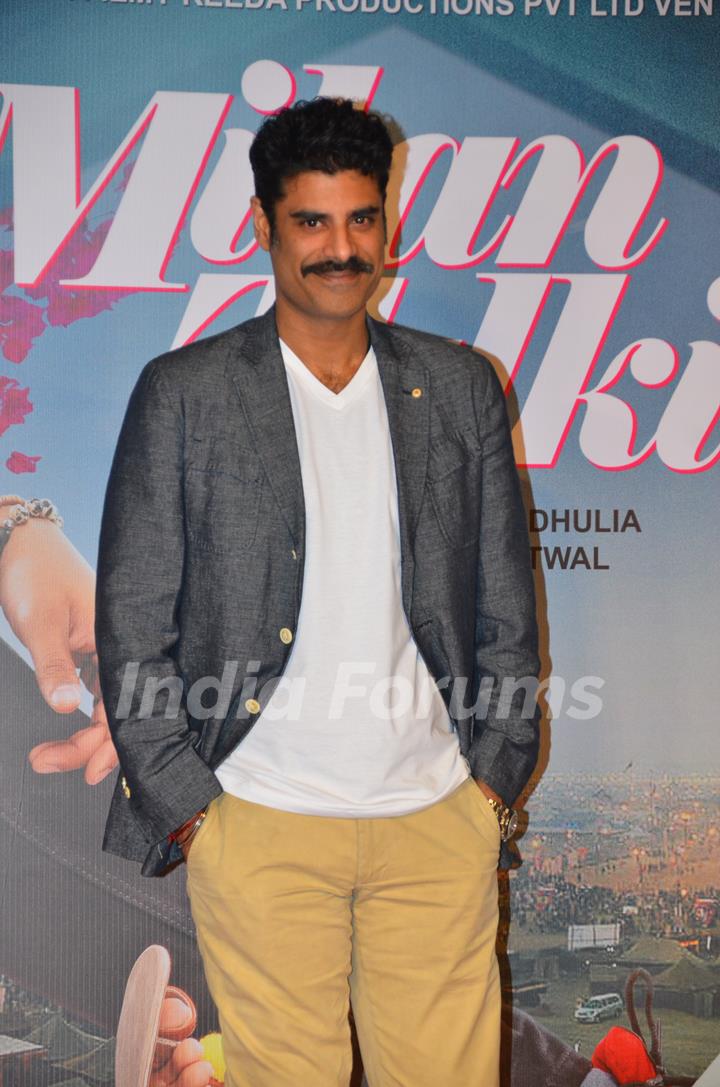 Sikander Kher snapped at Milan Talkies Trailer Launch