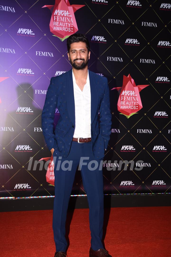 Vicky Kaushal at Nykaa Femina Beauty Awards 2019