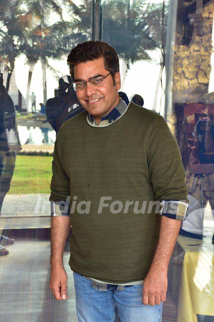 Ashutosh Rana snapped at Sonchiriya Promotions