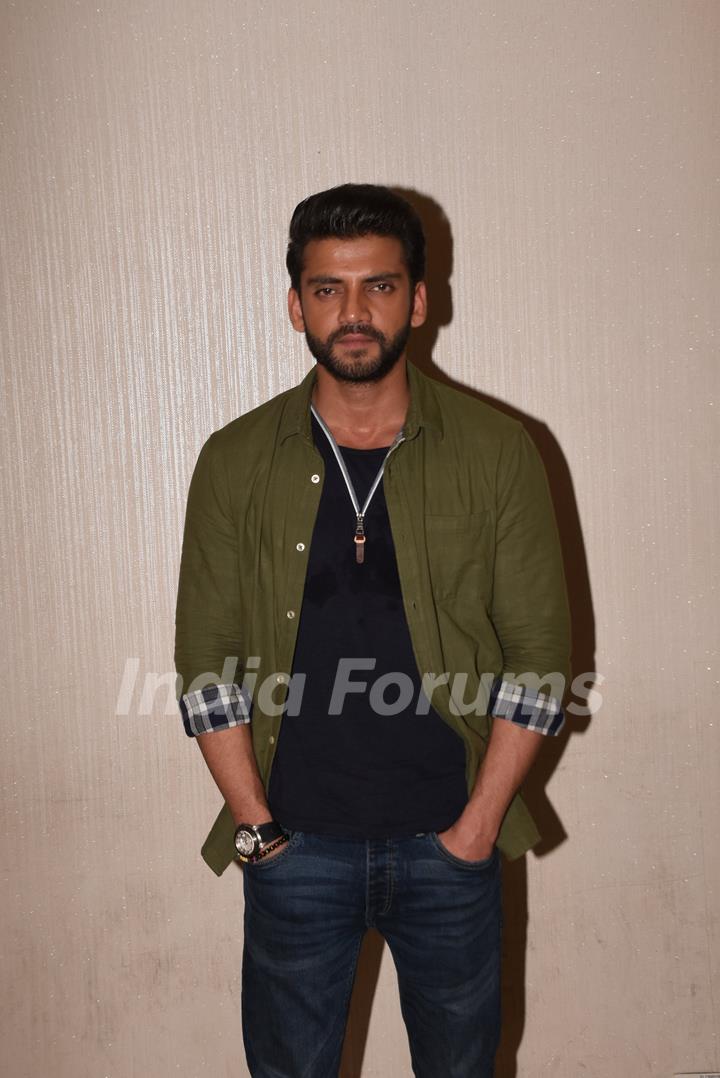 Zaheer Iqbal at Notebook Promotions