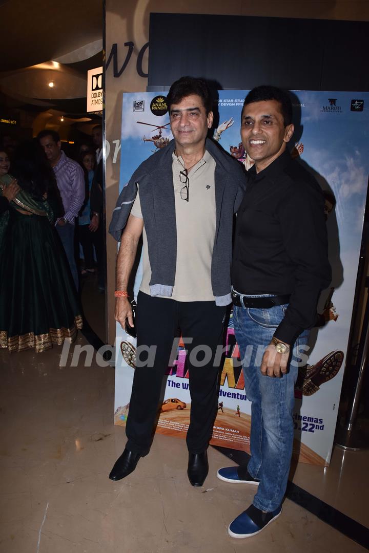 Bollywood filmmaker Indra Kumar at the screening of Total Dhamaal