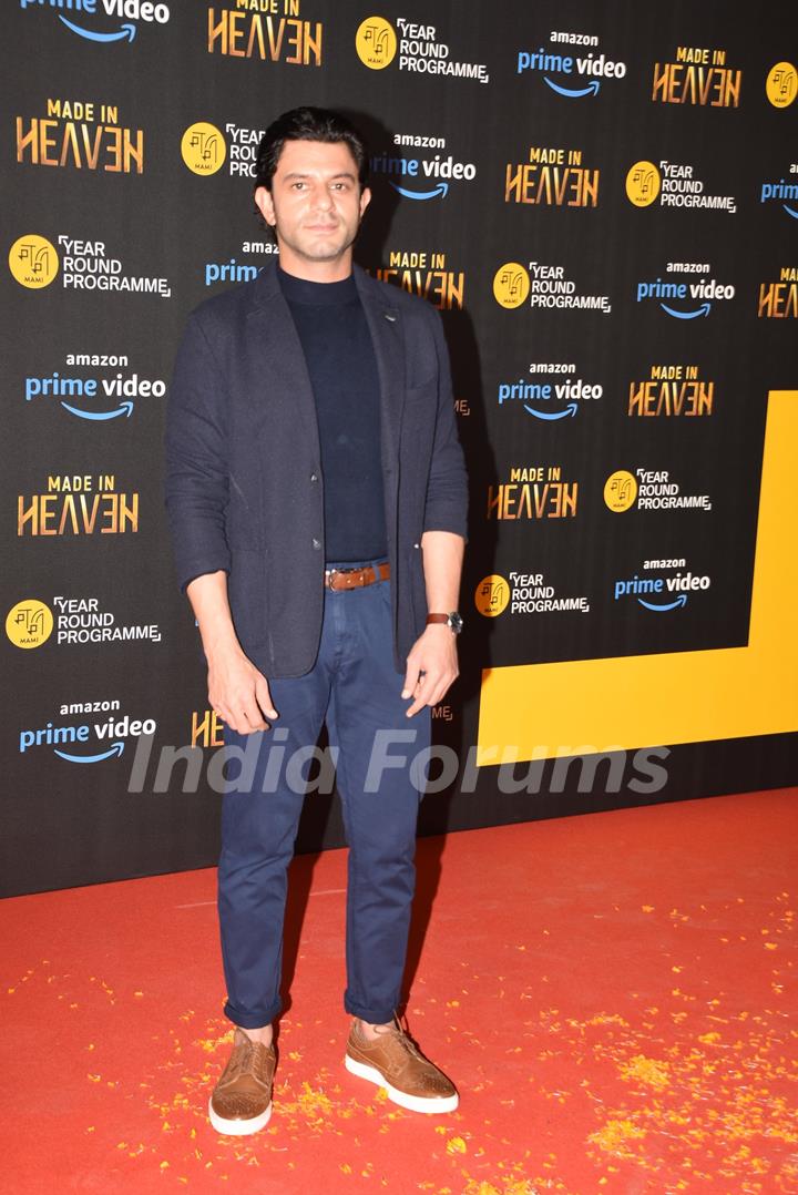 Arjun Mathur at the screening of 'Made in Heaven'!