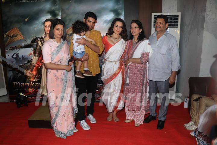 kangana Ranaut at Manikarnika Success bash!