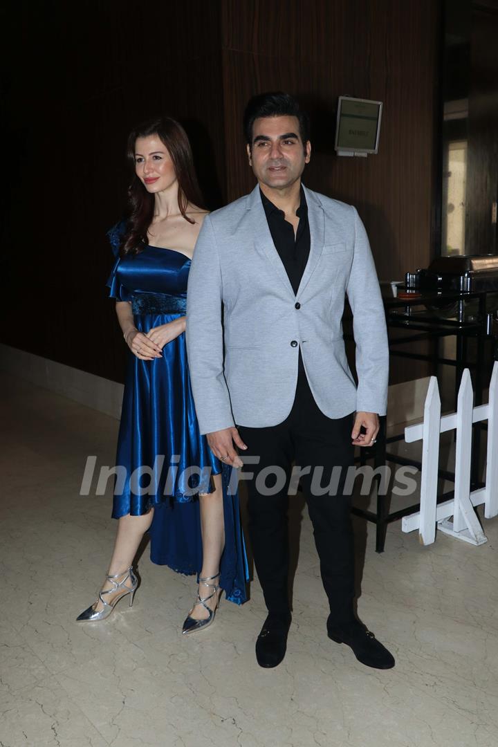 Arbaaz Khan at the launch of his NEW chat show!
