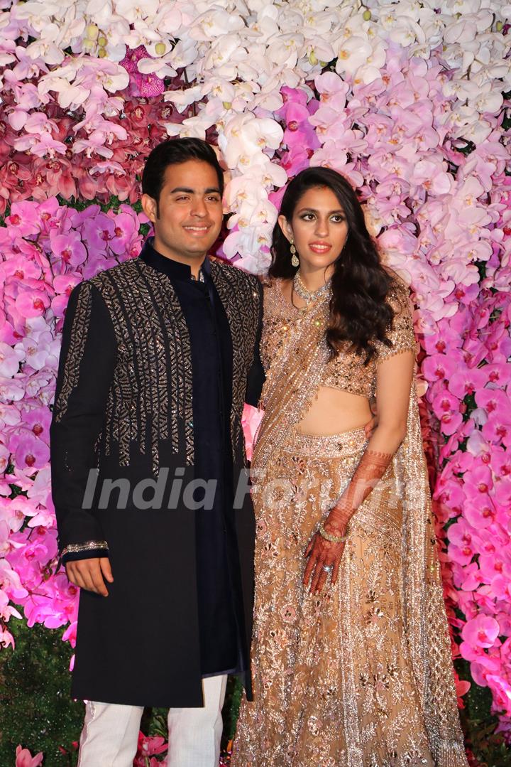 Akash Ambani and Shloka Mehta at their Wedding!