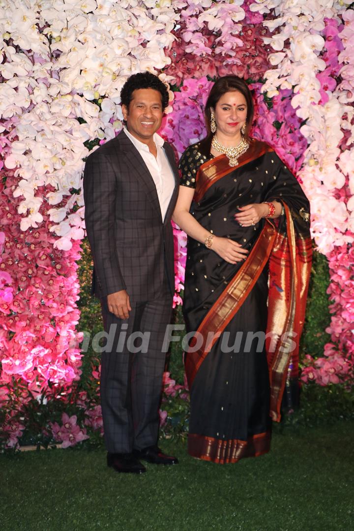 Sachin Tendulkar at Ambani Wedding!