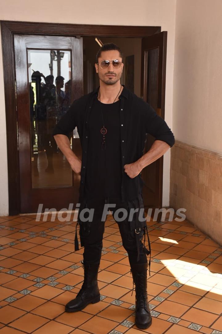 Vidyut Jammwal at the promotions of their upcoming films!