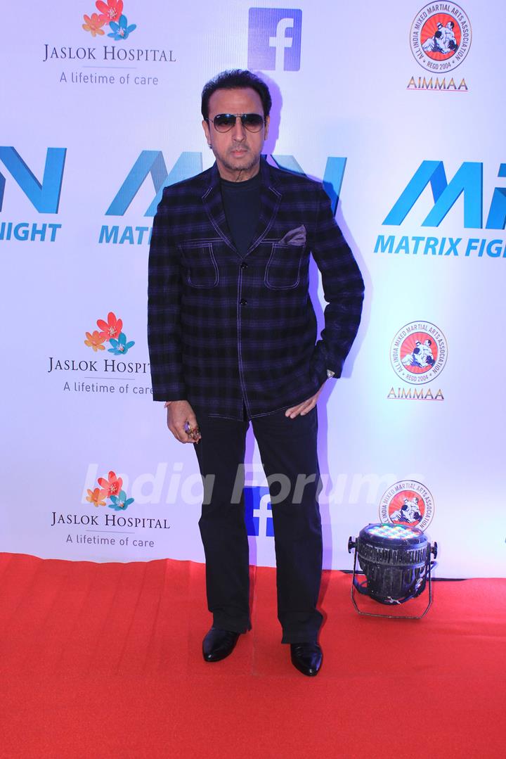 Gulshan Grover at Matrix Fight night