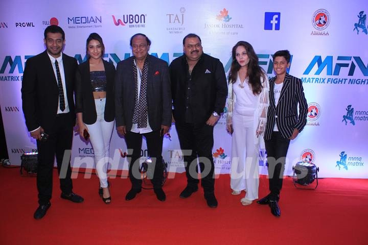 Bollywood celebrities at Matrix Fight night