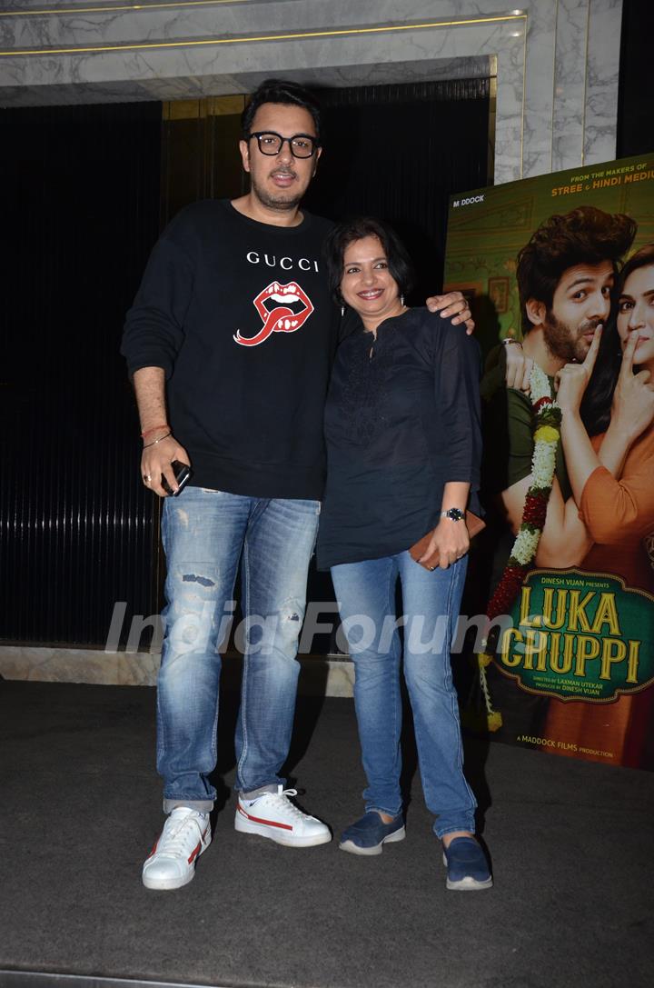 Celebrities snapped at the Luka Chuppi success bash!