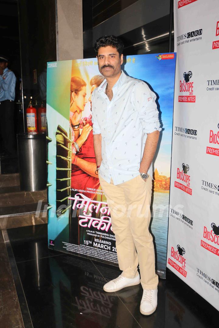 Bollywood celebs at the screening of 'Milan Talkies'