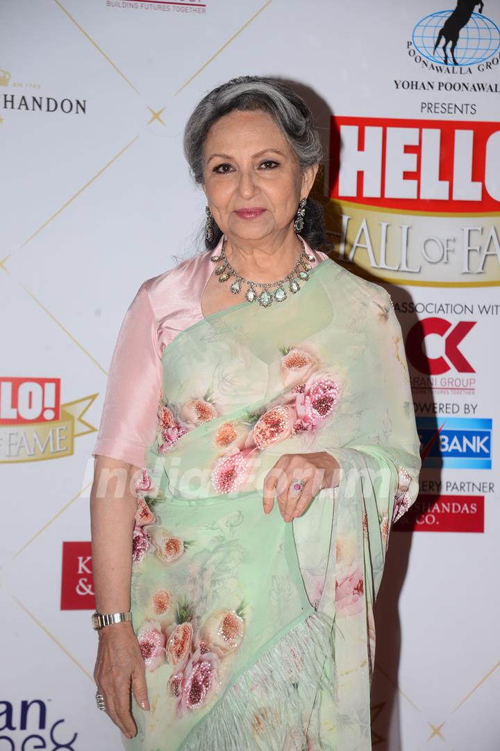 Sharmila Tagore at the Hello Hall of fame awards!