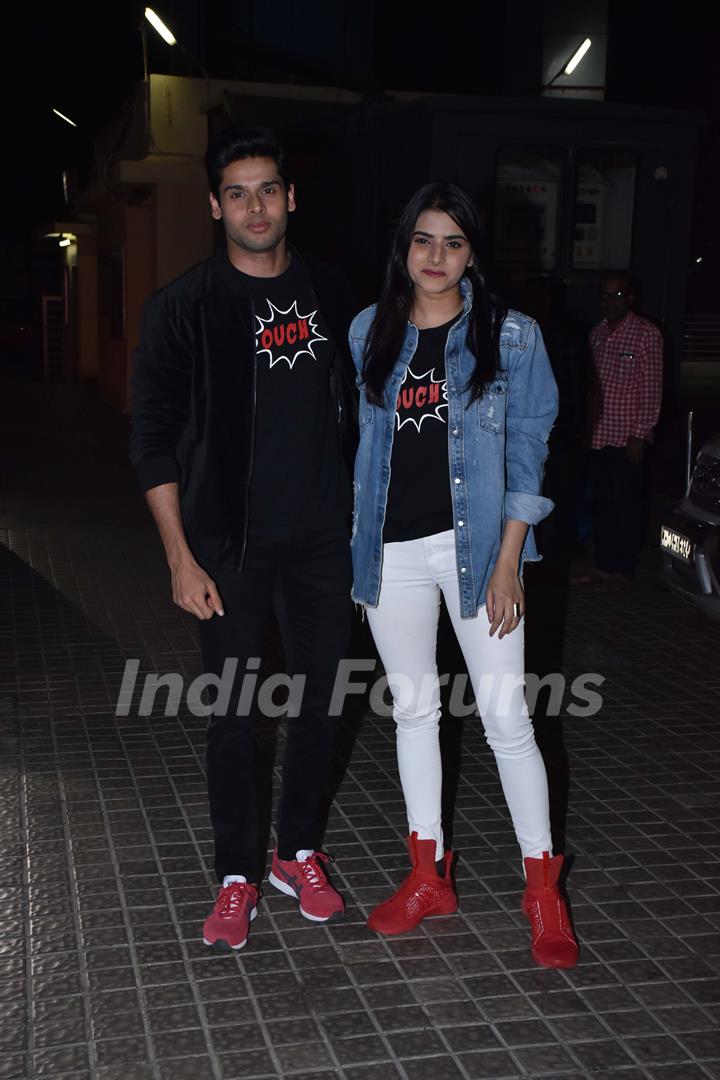 Abhimanyu Dasani at the Special screening of upcoming films!