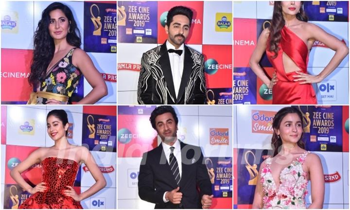 Bollywood celebrities papped at Zee Cine Awards!