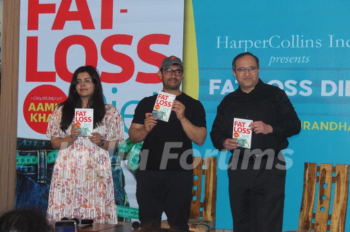 Aamir Khan snapped at a Book Launch