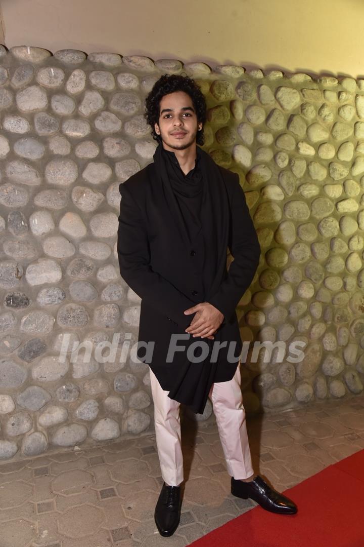 Ishaan Khattar attends Filmfare's 1st Anniversary at Middle East!