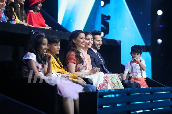 The cast of Kalank at the promotions of the upcoming film!