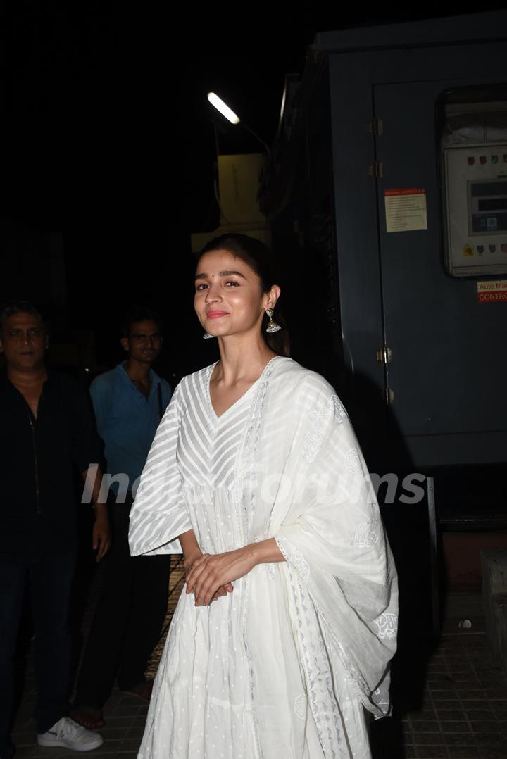 Bollywood celebrities at the special screening of Kalank!