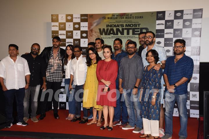 Arjun Kapoor at the trailer launch of India's Most Wanted