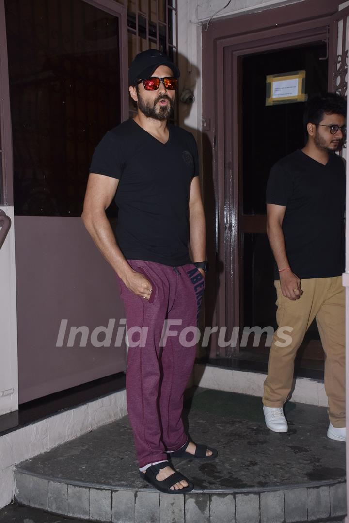 Emraan Hashmi snapped around Mumbai