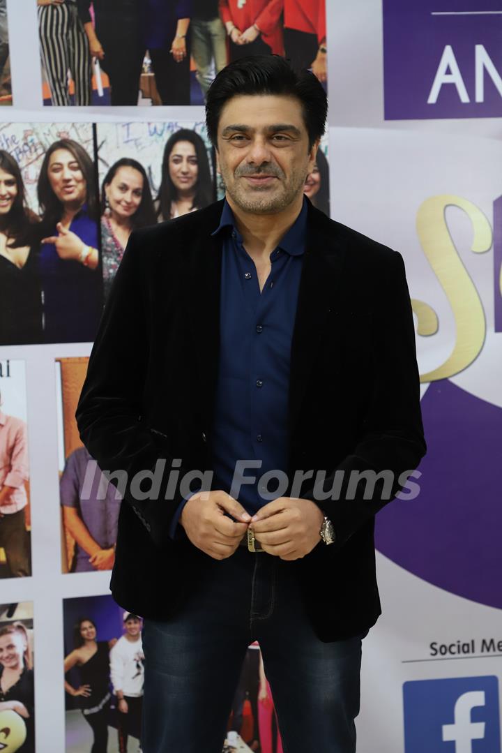 Samir Soni snapped at the launch of Reel or Real season 3