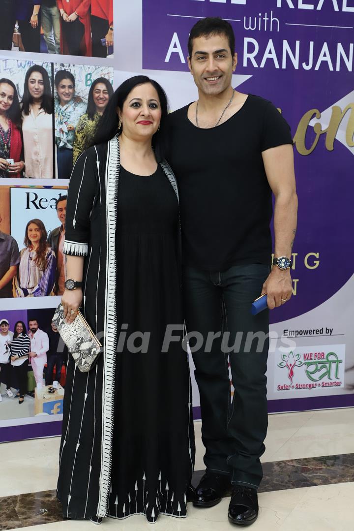 Sudhanshu Pandey snapped at the launch of Reel or Real season 3