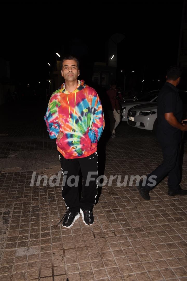 Karan Johar at the special screening