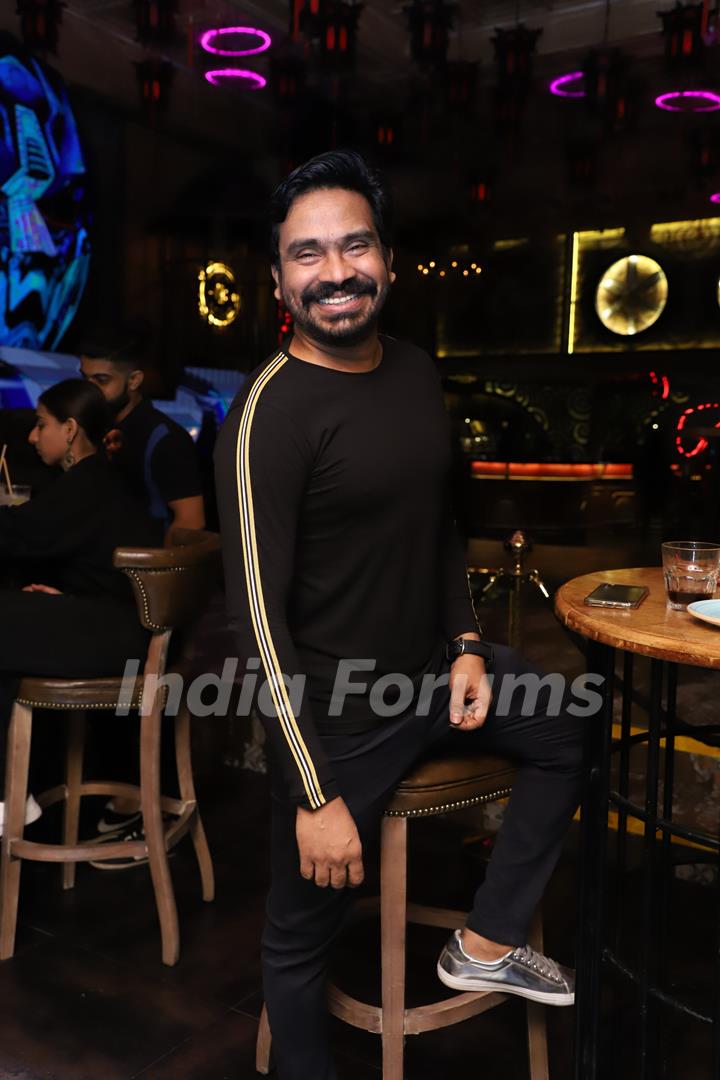 Mushtaq Sheikh snapped at Anita Hassanandani and Pearl Puri's song launch