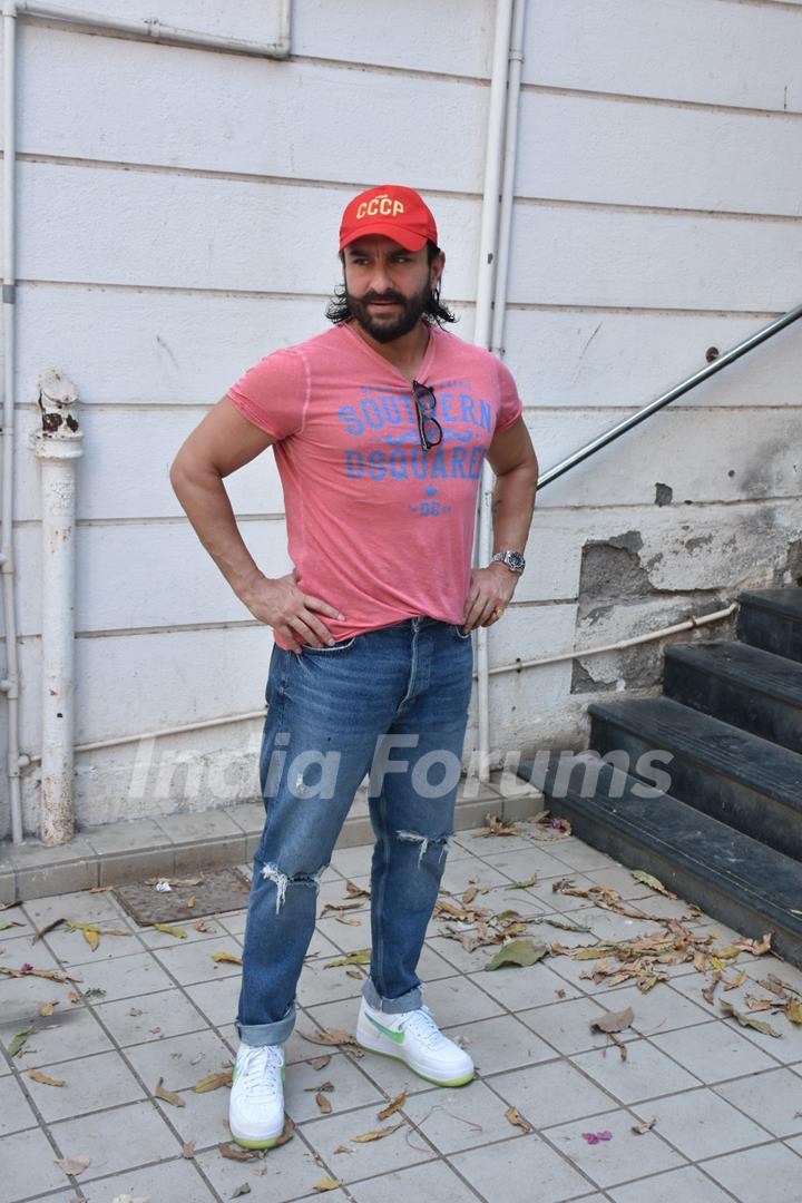 Saif Ali Khan poses for a picture