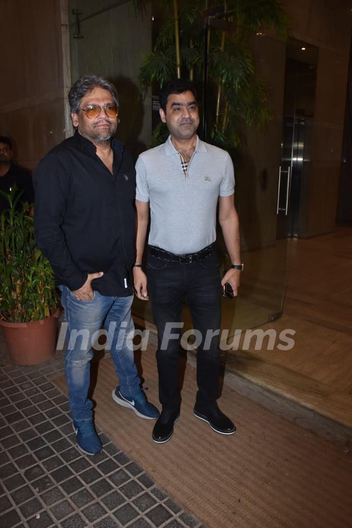 Bollywood Celebrities snapped at special screening of India's Most Wanted.