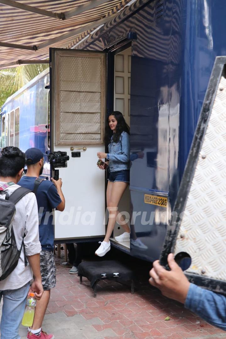 Ananya Panday spotted around the town!
