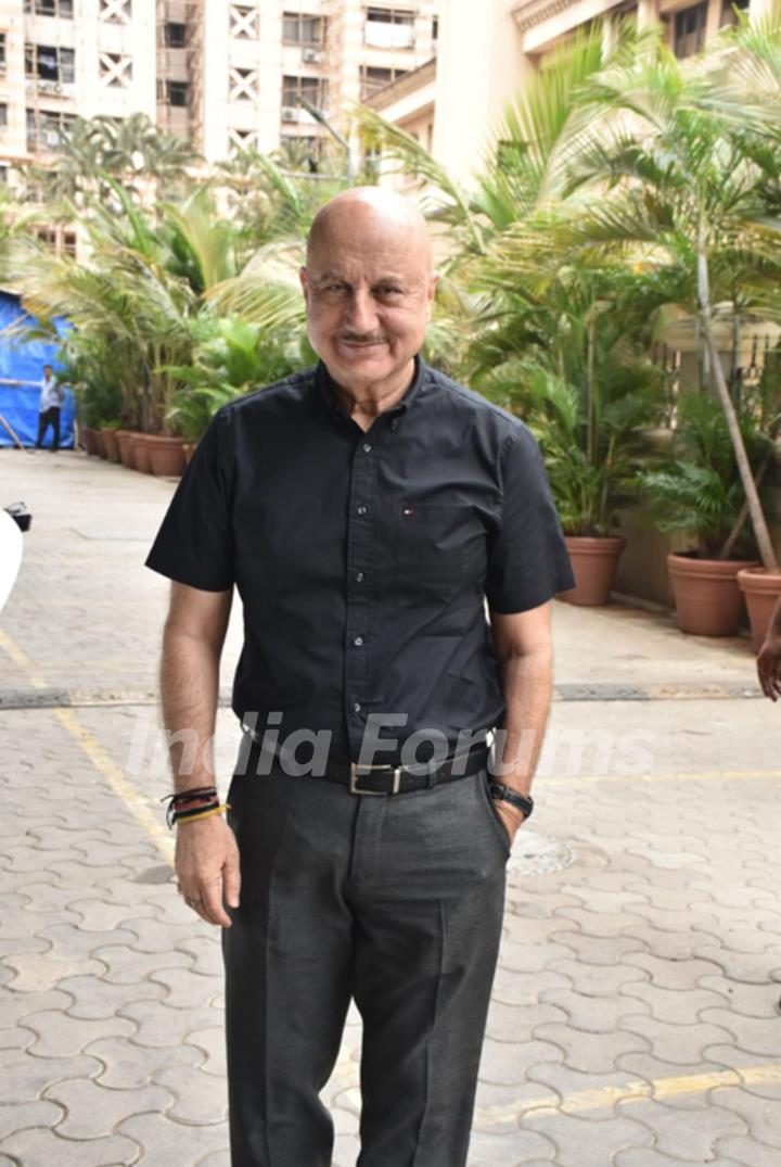 Anupam Kher at the trailer launch of One Day: Justice Delivered