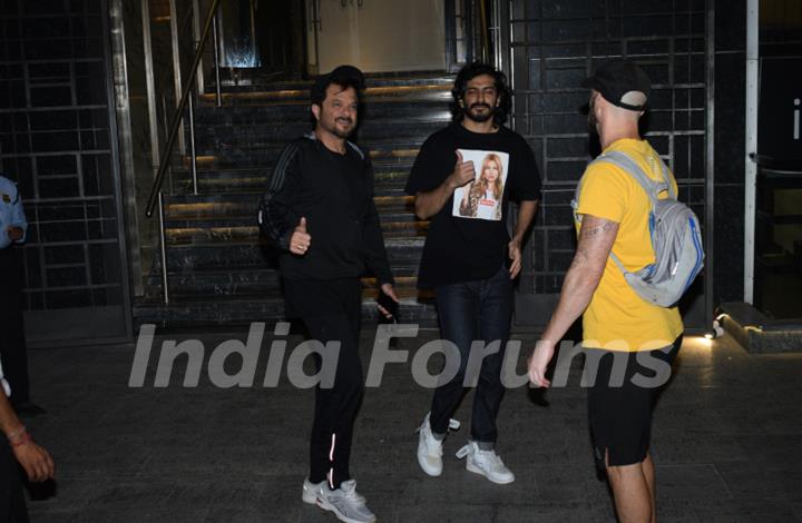 Anil Kapoor snapped around the town!